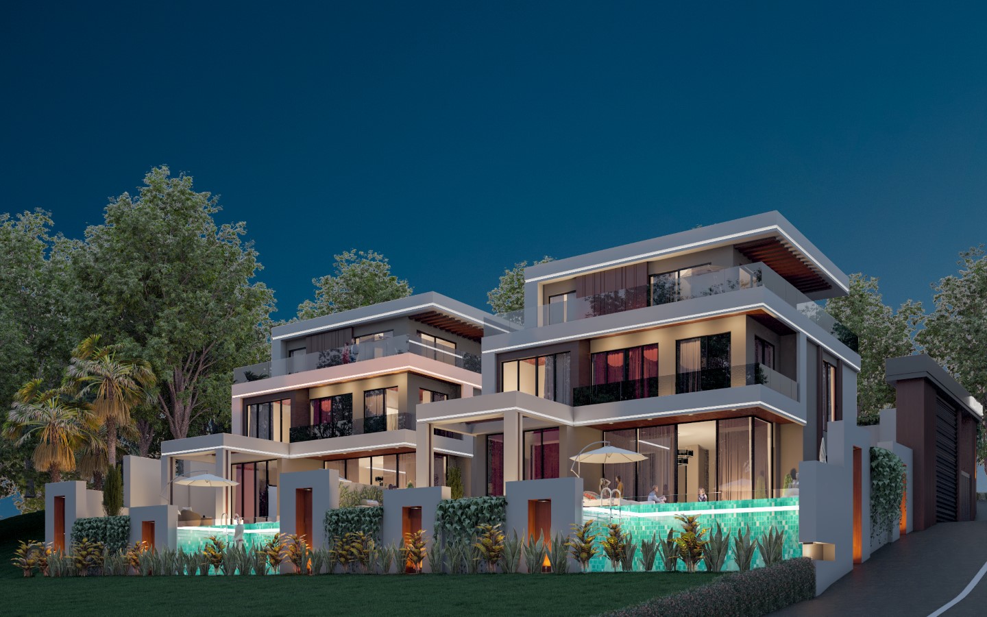 Smart home villa in alanya