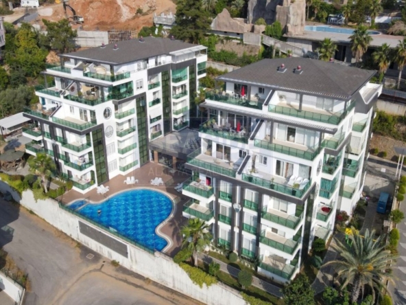 luxury duplex apartment in Kestel