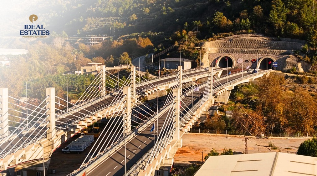 New Alanya Eastern Bypass Road Shortens Travel Time