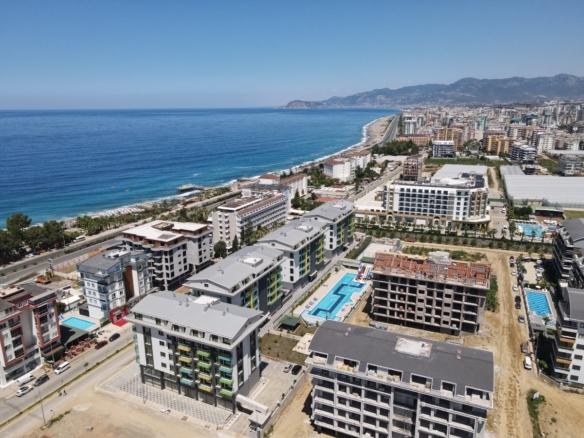 Sea View Apartments for Sale in Kargicak Alanya