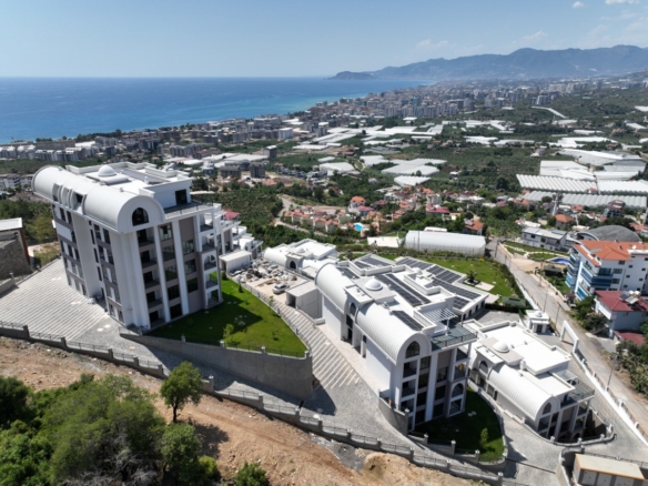 Luxury apartments for sale in Kargicak Alanya