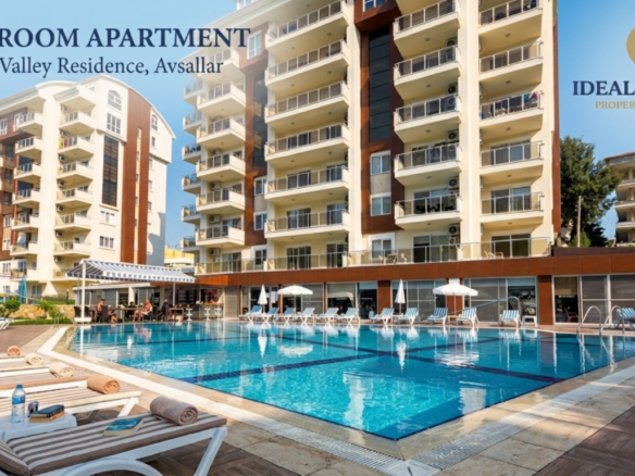 Stylish Furnished 1+1 Apartment in Avsallar