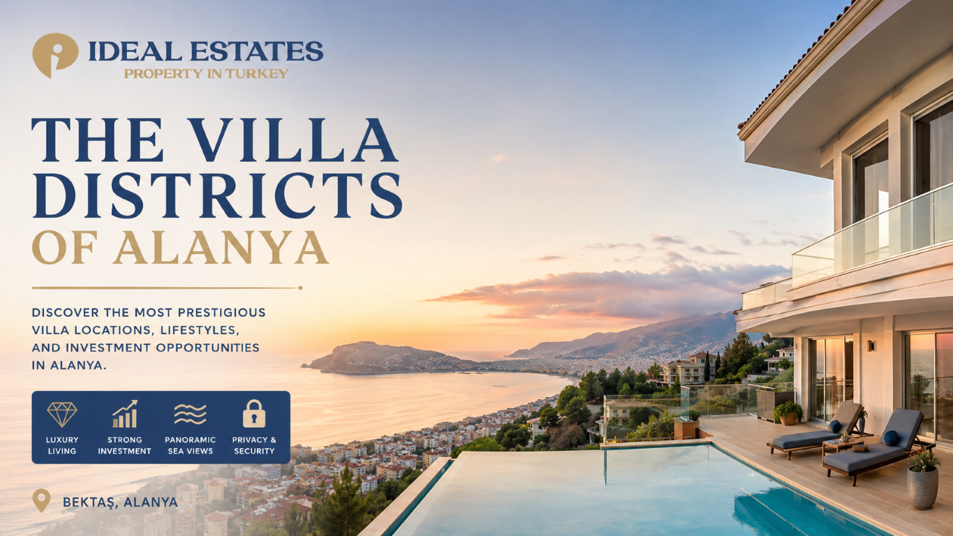 The Villa Districts of Alanya